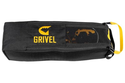 Grivel Crampon Safe Bag – Cut and Puncture Resistant Crampon Storage Case with Double Zip Opening and Ventilated Mesh Panel – Small or Large