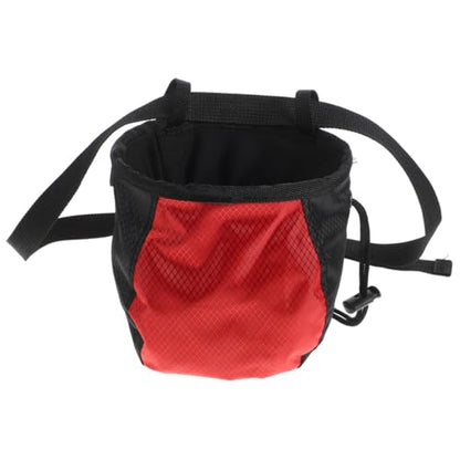 WOONEKY Chalk Storage Bag Gymnastics Chalk for Boys and Girls Climbing Chalk Bag for Sports Climbing Anti-slip Powerlifting Bag Quick Adjustment