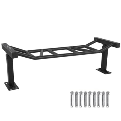 47 Inch Ceiling Mounted Pull Up Bar Adjustable Height&Supports to 600 Lbs Heavy Duty Multi-Grip Chin Up Bar for Home Gym and Strength Training