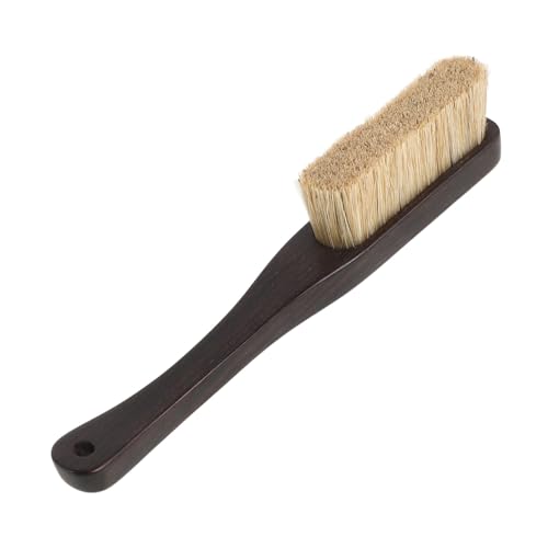 Climbing Chalk Brush Rock Cleaning Brush with Ultra-Dense Boar Bristles and Ergonomic Wood Handle for Outdoor Bouldering and Indoor Gym Use