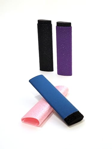 Reusable Skin File with Cover - Great for Rock Climbing, Bouldering, Climber, Gym, Crossfit, Weightlifting, Gymnast - Callus Finger Hand Sander (Orange) - color: Orange