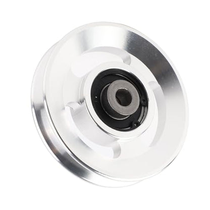 ZJchao Cable Pulley System Gym, Aluminium Alloy Fitness Pulley Wheel System Attachments Fitness Strength Training Accessory