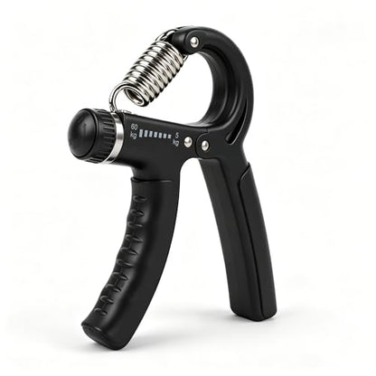 Xylsotyr Adjustable Hand Grip Strengthener 11-132 LBS (5-60KG), Portable Forearm Trainer & Finger Exerciser for Athletes, Musicians, Climbing & Injury Recovery