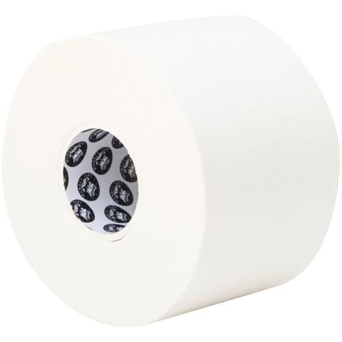 Monkey Tape Single Roll (2” x 15yd, White) Premium Jiu Jitsu Sports Athletic Trainer Tape - Perfect for Wrist, Ankle, Foot, Knee, and Hand Taping - color: White, size: 2 Inch (Pack of 1)