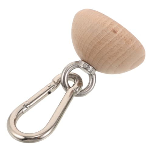 Generic Wooden Grip Strengthener for Climbers Half Sphere Hand Exerciser Lightweight Ergonomic Design with Slip Resistant Surface Improves Forearm Strength for Home and Outdoors Training