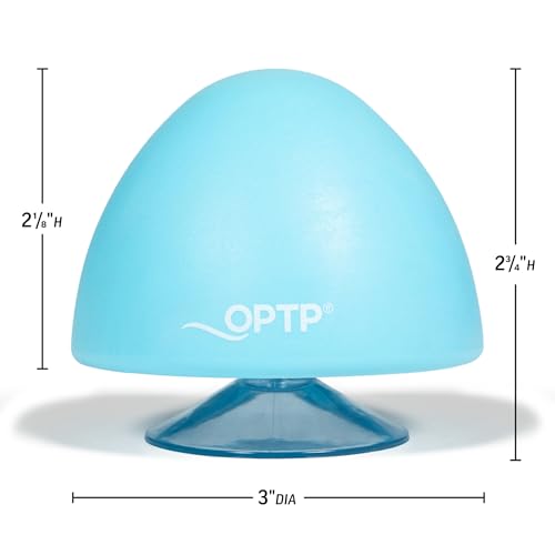OPTP PRO-Point Myofascial Release Tool – Trigger Point Massage Tool for Soft Tissue Pain and Soreness Relief, Back and Hip Massage, Includes Suction Base