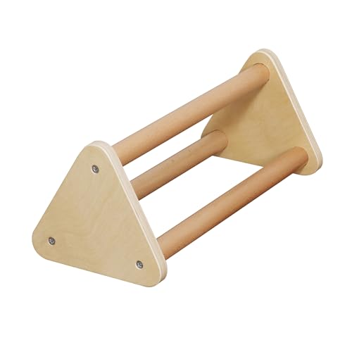 Kids Foldable Climbing Set with Ladder,Ramp,Balance Beam;Triangle Wooden Climbing Toys for Toddlers 1-3 Inside Playground,Baby Indoor Climber Jungle Gym for Montessori