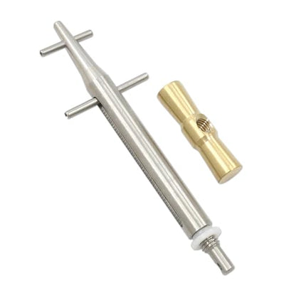 Heavy - Duty 5-1/4" Stainless Steel and Aluminum Bronze T - Bar Nut Tool,Fit for 1/4 Model Setup - size: 1/4