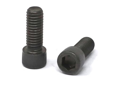 iexcell 10 Pcs 3/8-16 x 1 Alloy Steel 12.9 Grade Hex Socket Head Cap Screws Bolts Kit, Black Oxide Finish - size: 3/8-16 x 1"