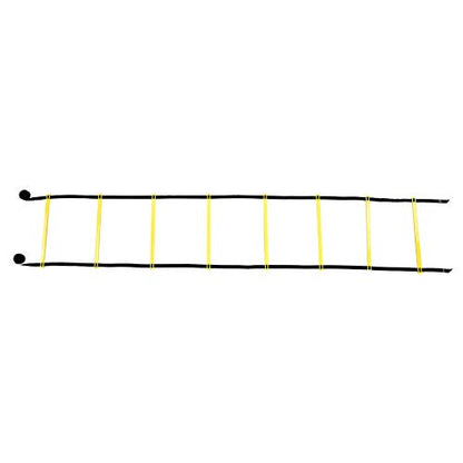 POCREATION Agility Ladder, 8 Rung Heavy Duty Football Training Ladder with Adjustable Flat Plastic Rungs and Durable Nylon Straps, for Speed Agility Coordination and Balance in Football