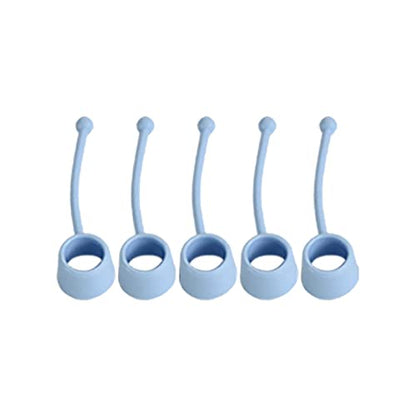 Elastic Silicone Finger Strengthener, 5 Hand Exerciser, Recovery Physical Equipment Workout Extension, Hand Grip Trainer Strength Stretching Rehabilitation - size: 40 lbs 5 finger cots