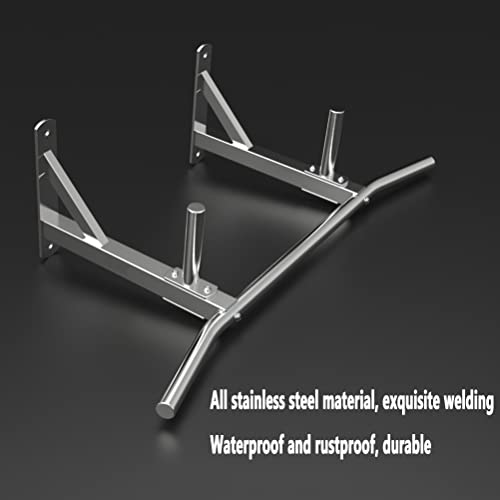 Ceiling Mounted Heavy Duty Stainless Steel Pull Up Bar with Reinforced Support Base Supports up to 300kg