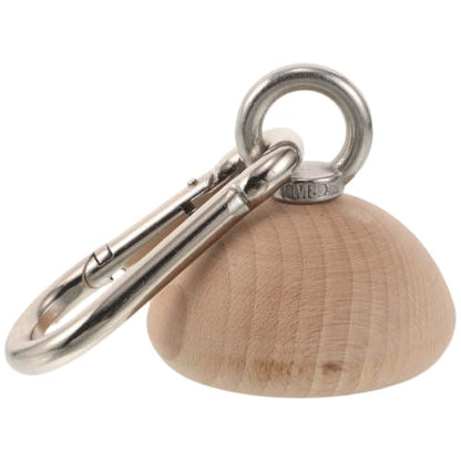 UPKOCH Wooden Grip Strengthener Kit Half Sphere for Rock Climbing Training Slip Resistant Surface and Portable Design, Ergonomic Muscle Training Gear for Outdoors and Home Use