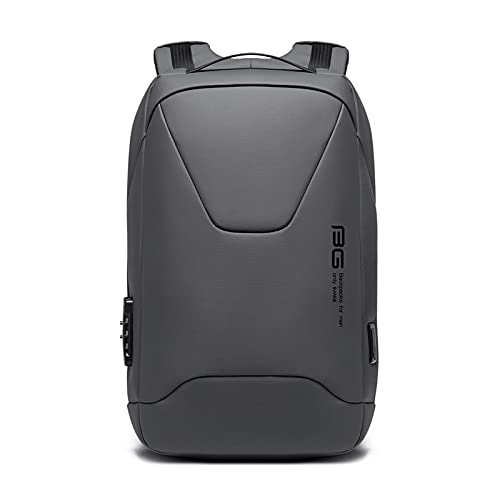 FANDARE Anti-Theft Backpack Business Daypacks fits 15.6 Inch Laptop Travel Large Backpack with USB Charging Port Waterproof Computer Bag Bookbag for Women Men Notebook Grey - color: Grey