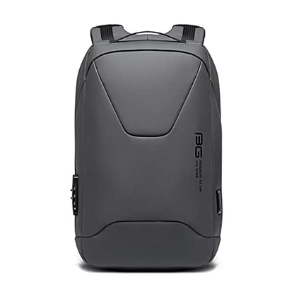 FANDARE Anti-Theft Backpack Business Daypacks fits 15.6 Inch Laptop Travel Large Backpack with USB Charging Port Waterproof Computer Bag Bookbag for Women Men Notebook Grey - color: Grey