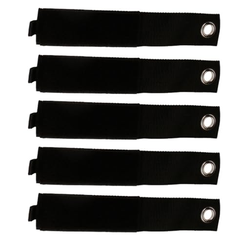 5PCS Pack Securing Belt Reinforced Nylon Binding Strap Perfect for Outdoor Activity and Stable Equipment Stabilization Strong Polyamide Belt - color: 50x508mm