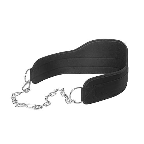 kowaku Diving Strap Weightlifting with Adjustable Chain for Chin Exercises