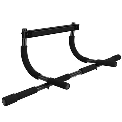 XPRT Fitness Doorway Pull Up Bar - Heavy Duty 300lb Capacity Multi-Grip Chin Up Bar for Home Gym, Upper Body Workout Equipment with Comfortable Foam Grips