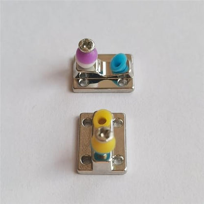 Professional Fingerboard Truck Base Finger Skate Board Plate Mini Skateboard(Inverted Silver) - color: Inverted Silver