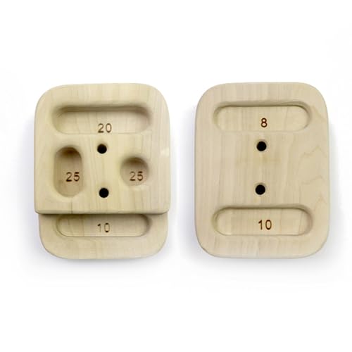 Portable Climbing Hangs Board Light Weight Indoor Outdoor Wood Hangs Board Finger Training Board Finger Grip Strengthene
