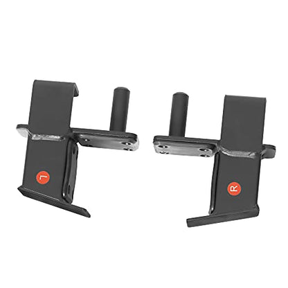 Sunny Health & Fitness Power Cage Squat Rack Attachments for Home Gym | Strength Training, Expanded Workout Variety, Durable Construction, Secure Fit, Quick Installation, Versatile Exercise Support - style: J-Hook