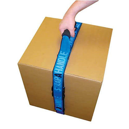 6' Carrying Strap with Handle | Adjustable Belt | Heavy Duty, Easy, Safe, Secure, Lifting, Moving, Carry Strap for Boxes, Groceries | Best Luggage Strap (Strap-A-Handle 6ft. Length, 40lb. Capacity) - color: 6' Length, 40lb. capacity