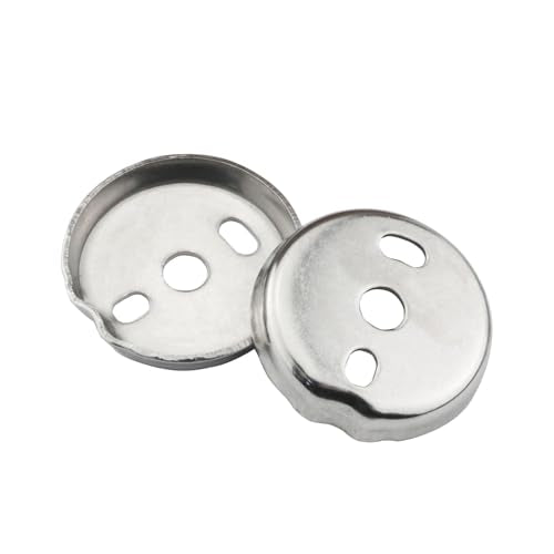 1 Set Towel Bar Replacement Parts for Replacing Wall Mounted Towel Bars Stainless Steel Screw Set Silver Hanging Tightening Screws (1.65in Round + 1.35in Hexagonal Fixing Piece)