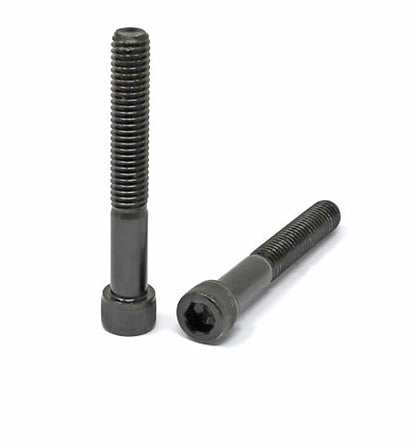 iexcell 5 Pcs 3/8-16 x 2-3/4" Partially Threaded Alloy Steel 12.9 Grade Hex Socket Head Cap Screws Bolts Kit, Black Oxide Finish - size: 3/8-16 x 2-3/4" ( Partially Threaded )