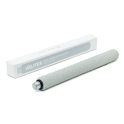 Velites Rocky Stone Replacement File, Coarse Grain, System, Gym, Aluminium | Velites Rocky Stone replacement file, coarse grain for hard calluses and areas with thick skin.