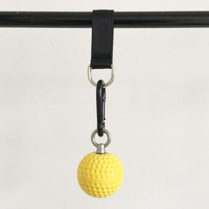 UKCOCO 2 Sets Grip Strength Trainer Workout Balls for Climbing Pull-up, Nonslip round Exercise Supplies with Wear-resistant Polyester Cotton and Nylon Material, Portable Design for Indoor