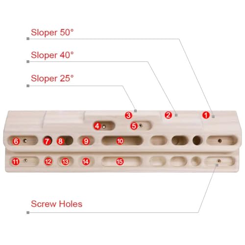 Climbing Finger Training Board with Hanging Rope Fingerboard