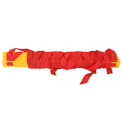 Agility Speed Training, 14 Rung Durable PP Plastic, Red Rope 50cm, Fitness Equipment for Athletes and Coaches