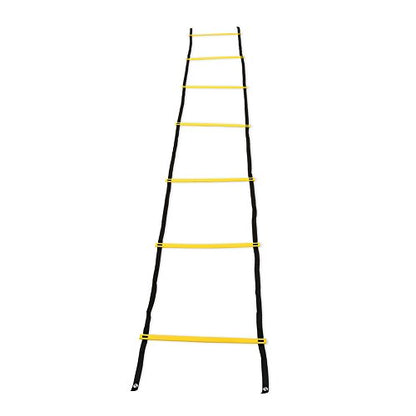 RiToEasysports Speed Training Agility Ladder PP and Nylon Speed Ladder 7 10 13 Rung Foldable Setup Footwork Coordination Training for Soccer Football Basketball Athletes - size: 3.5 meters 7 yuan