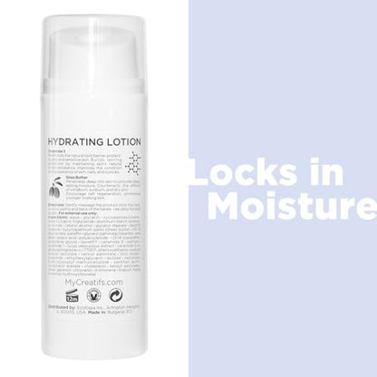 Hydrating Lotion for Dry Hands, Nails, and Cuticles, 3.4 fl. oz., Daily Moisturizing Skincare for Soft, Sensitive Skin with Shea Butter and Ceramides - size: 3.4 Fl Oz (Pack of 1)