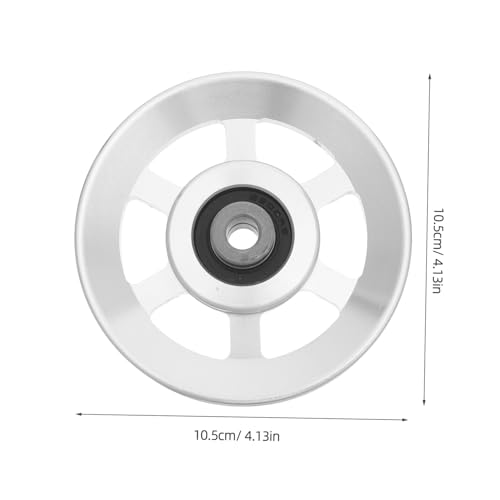 Zerodeko Aluminum Alloy Silent Pulley Roller Wheel for Gym Pulley Attachment 4.13 Inch for Home Fitness and Weight Lifting Equipment