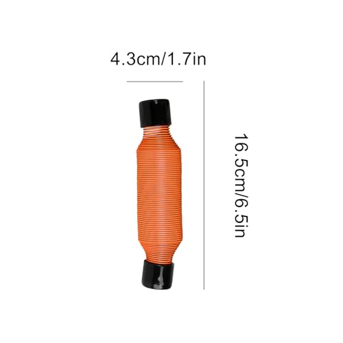 Grip Exerciser Spring Hand Exerciser | Finger Spring Grip Trainer for Home Gym Office Athletic Practice Workout Climbing - color: Orange