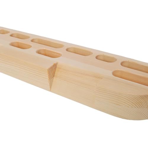Geelife Wooden Climbing Hangboard for Finger Strength Training