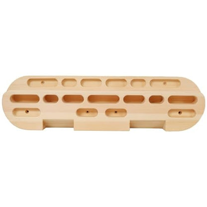 Climbing Hangboard Rock Climbing Training,Rock Climbing Fingerboard, Wooden Climbing Board Trainer for Strengthen Fingers and Grip - style: Style01