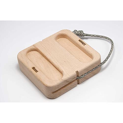 Portable Hangboard – Compact Fingerboard & Pinch Grip Trainer for Climbing, Bouldering and Grip Strength Training Anywhere