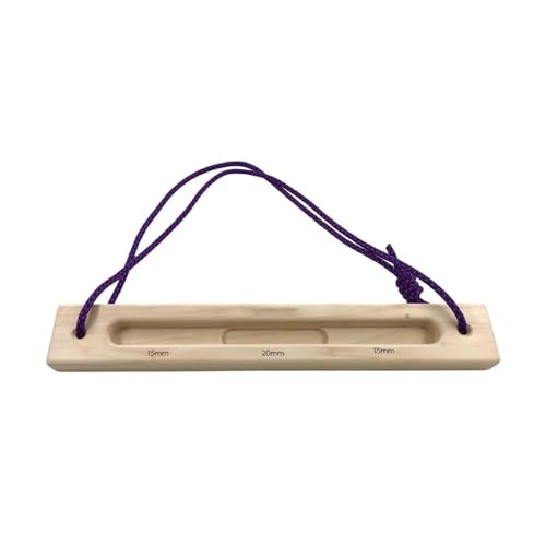 Vaveren Rock Climbing Climbing Training Portable Mountaineering Equipment Wooden for Climbers Pull Hold, 15mm 20mm 15mm