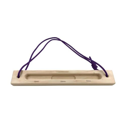 Vaveren Rock Climbing Climbing Training Portable Mountaineering Equipment Wooden for Climbers Pull Hold, 15mm 20mm 15mm