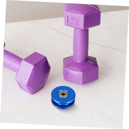 Double Bearing Pulley for Gym Silent Sturdy Versatile Fitness Equipment Accessory Wall Climbing Machine Wheel
