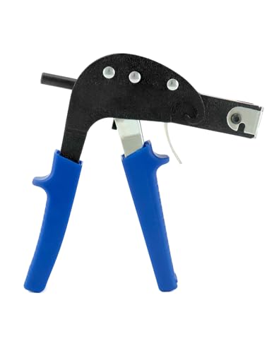 QWORK Hollow Wall Anchor Setting Tool with Non-Slip Rubber Grip and Safety Slip Guard, Metal Construction for Perfect Cavity Wall Fixings Installation