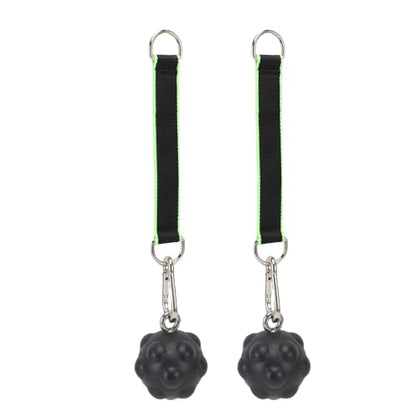 RiToEasysports Pull Up Ball Grips, TPE Climbing Training Ball with Stainless Steel for Strength Workout, Gym Home Exercise - color: Grey