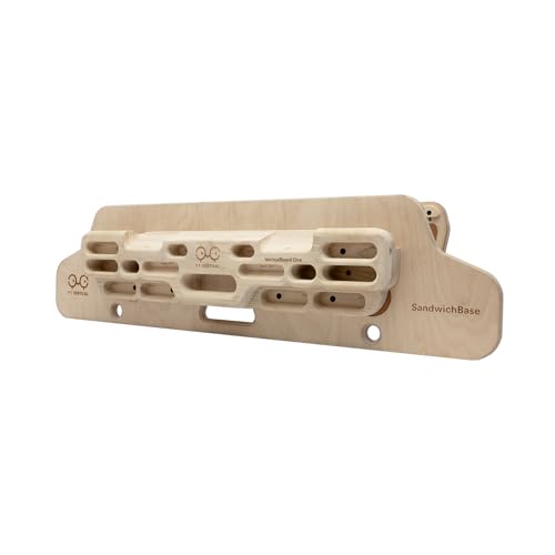 YY Vertical SandwichBase Hangboard Support (No Hangboard Included) – No Drilling, Ultra-Stable Door Frame Mount for Climbing Training | Fits All VerticalBoards | Adjustable Design - Patented Design