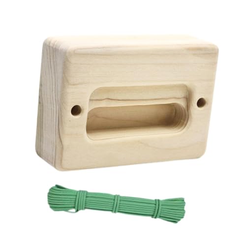 SM SunniMix Climbing Hangboard Wooden Hang Board Strengthen Your Grips, Arms and More