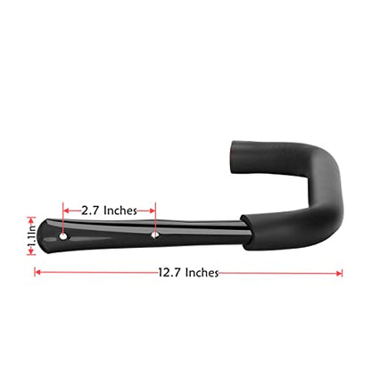 12.7 Inch Heavy Duty Large Tool Hanger, 4 Pack Wall Mounted Garage Storage Hooks, Indoor Outdoor Organizer Rack Load Capacity 50lbs - size: 12.7in-4 Pack