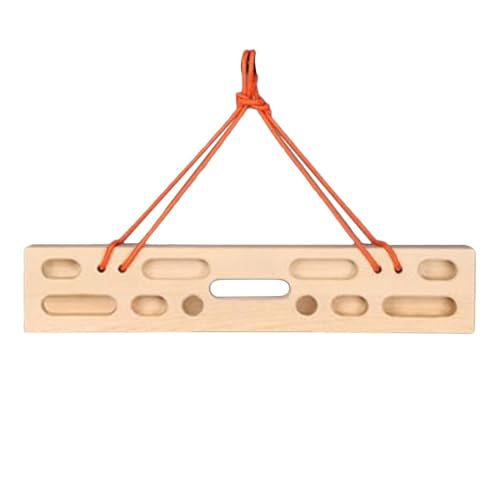 Hangboard Rock Climbing Heavy Duty Portable Trainer | Climbing Hangboard Doorway Mount for Climbers Beginner Men Women Home Gym Indoor Fitness Workout