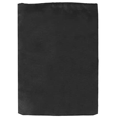 Drawstring Storage Bag for Skipping Ropes, 10 Pcs Waterproof Polyester Pouch, Durable Carry Organizer for Sports Gear, Small Things, Travel & Home Storage (Black)