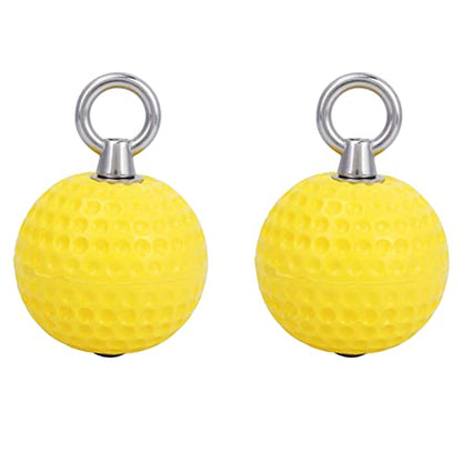 ZJchao Climbing Training Hanging Ball, Non-Slip Hand Grips Hanging Ball Pull Up for Arm Upper Back and Shoulder Muscle Strength, Climbing Holds Hold Grips for Strength Training